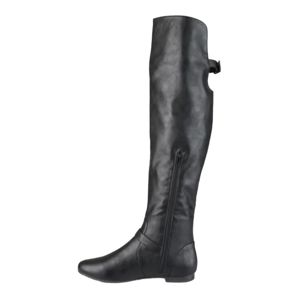 Journee Collection LOFT WIDE CALF boots in black
